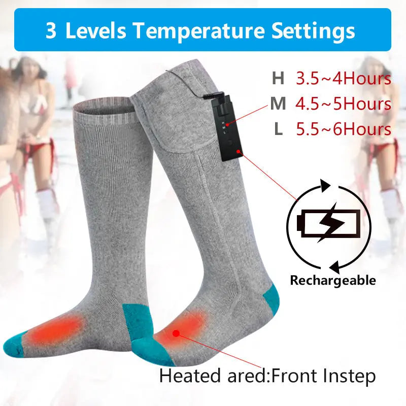 Electric Heating Socks: Stay Warm This Winter - Peak Store Co.