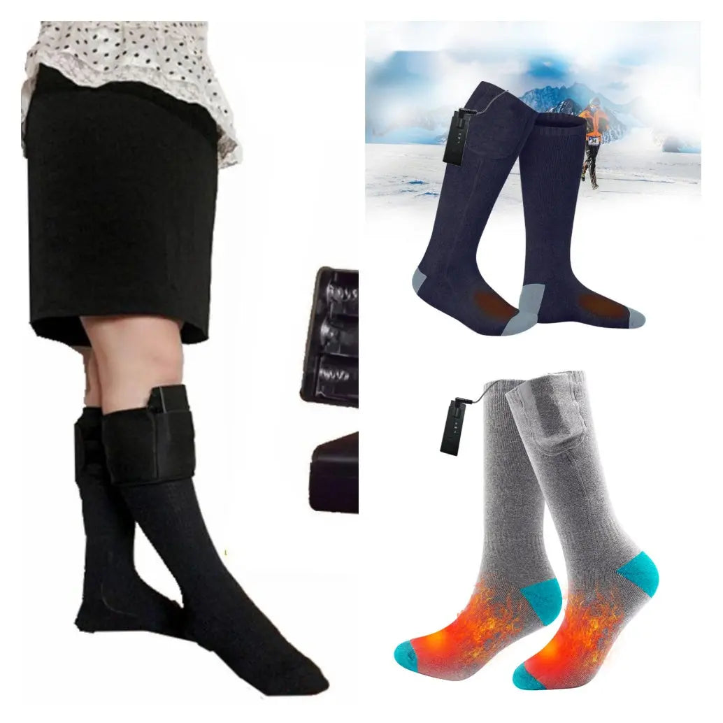 Electric Heating Socks: Stay Warm This Winter - Peak Store Co.