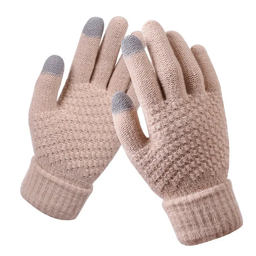 Couple knitted gloves touch screen gloves Peak Store Co.