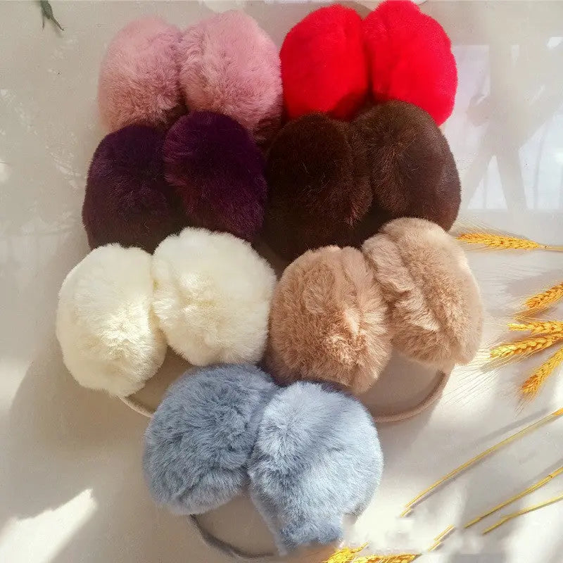 Plush Winter Earmuffs - Outdoor Ear Warmers for Cycling and Winter Activities - Peak Store Co.