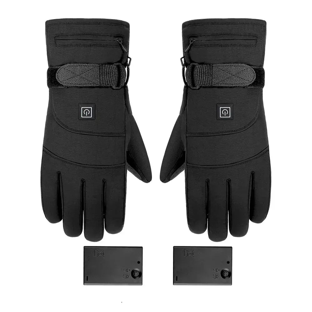 USB Heated Winter Gloves - Waterproof Thermal Gloves with Heating Pads for Skiing, Cycling, Motorcycle - Peak Store Co.