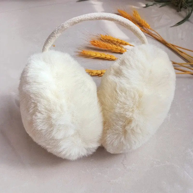 Plush Winter Earmuffs - Outdoor Ear Warmers for Cycling and Winter Activities - Peak Store Co.