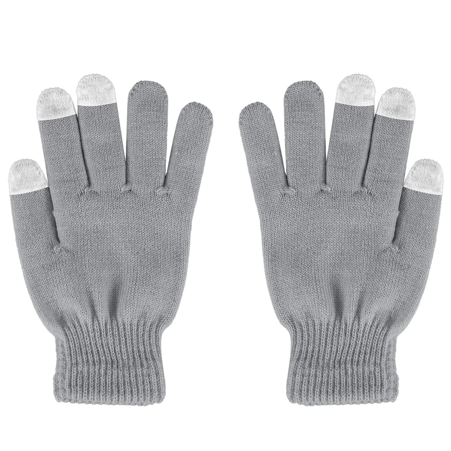 3 Color Options 1 Pair Unisex Winter Knit Gloves - Peak Store Co.