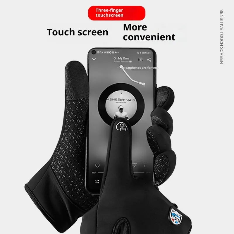 USB Heating Men's And Women's Winter Windproof Waterproof Cycling Gloves Peak Store Co.