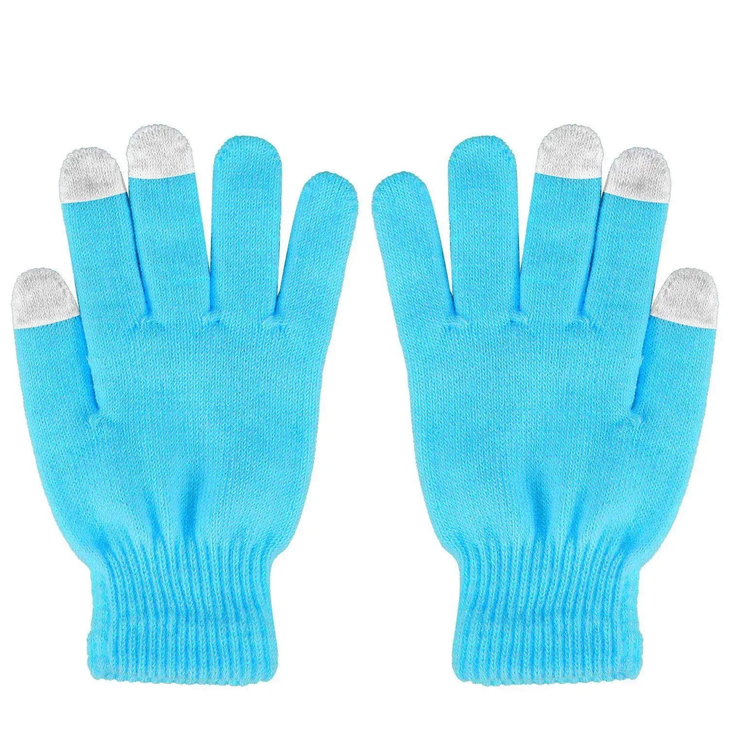 3 Color Options 1 Pair Unisex Winter Knit Gloves - Peak Store Co.