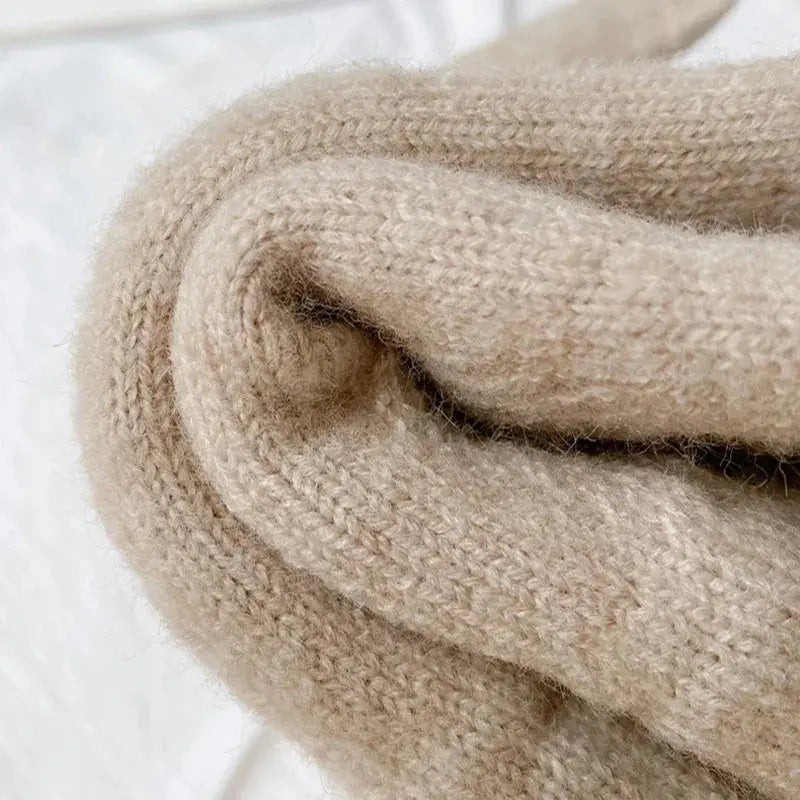 Premium Cashmere Touchscreen Gloves - Double-Layer Thermal Winter Gloves (Unisex) - Peak Store Co.