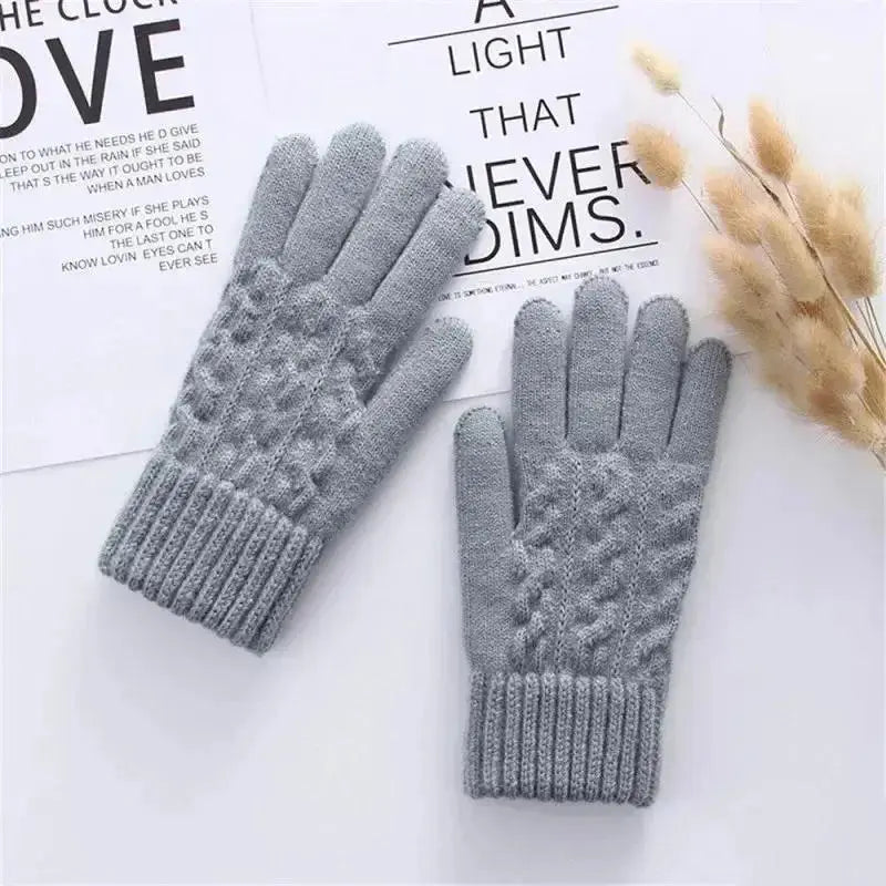 Unisex Touchscreen Winter Gloves - Fleece Lined Full Finger for Cycling & Driving - Peak Store Co.