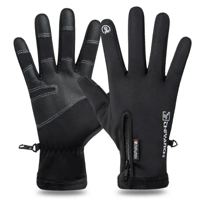 Waterproof Thermal Touchscreen Gloves - Winter Sports Gloves for Running, Skiing & Hiking - Peak Store Co.