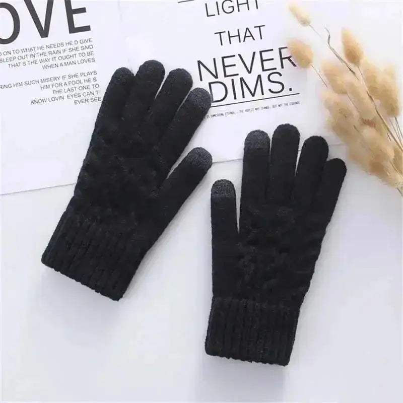 Unisex Touchscreen Winter Gloves - Fleece Lined Full Finger for Cycling & Driving - Peak Store Co.