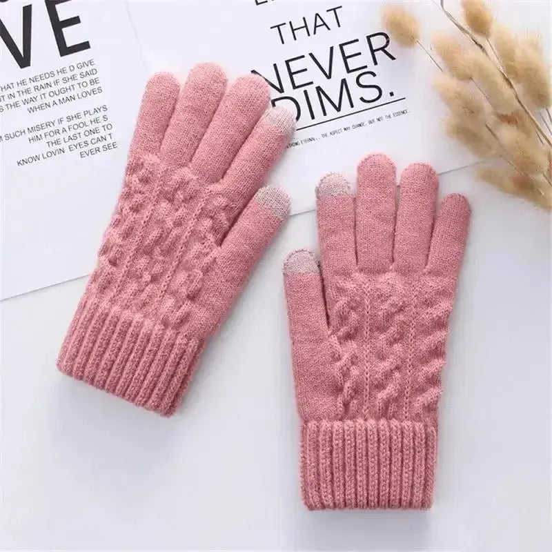 Unisex Touchscreen Winter Gloves - Fleece Lined Full Finger for Cycling & Driving - Peak Store Co.