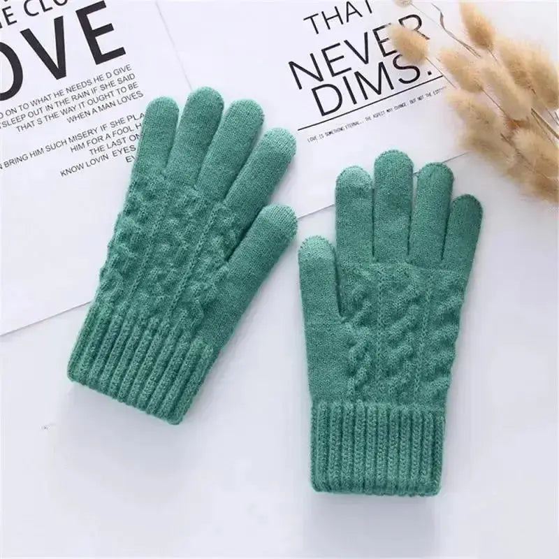 Unisex Touchscreen Winter Gloves - Fleece Lined Full Finger for Cycling & Driving - Peak Store Co.