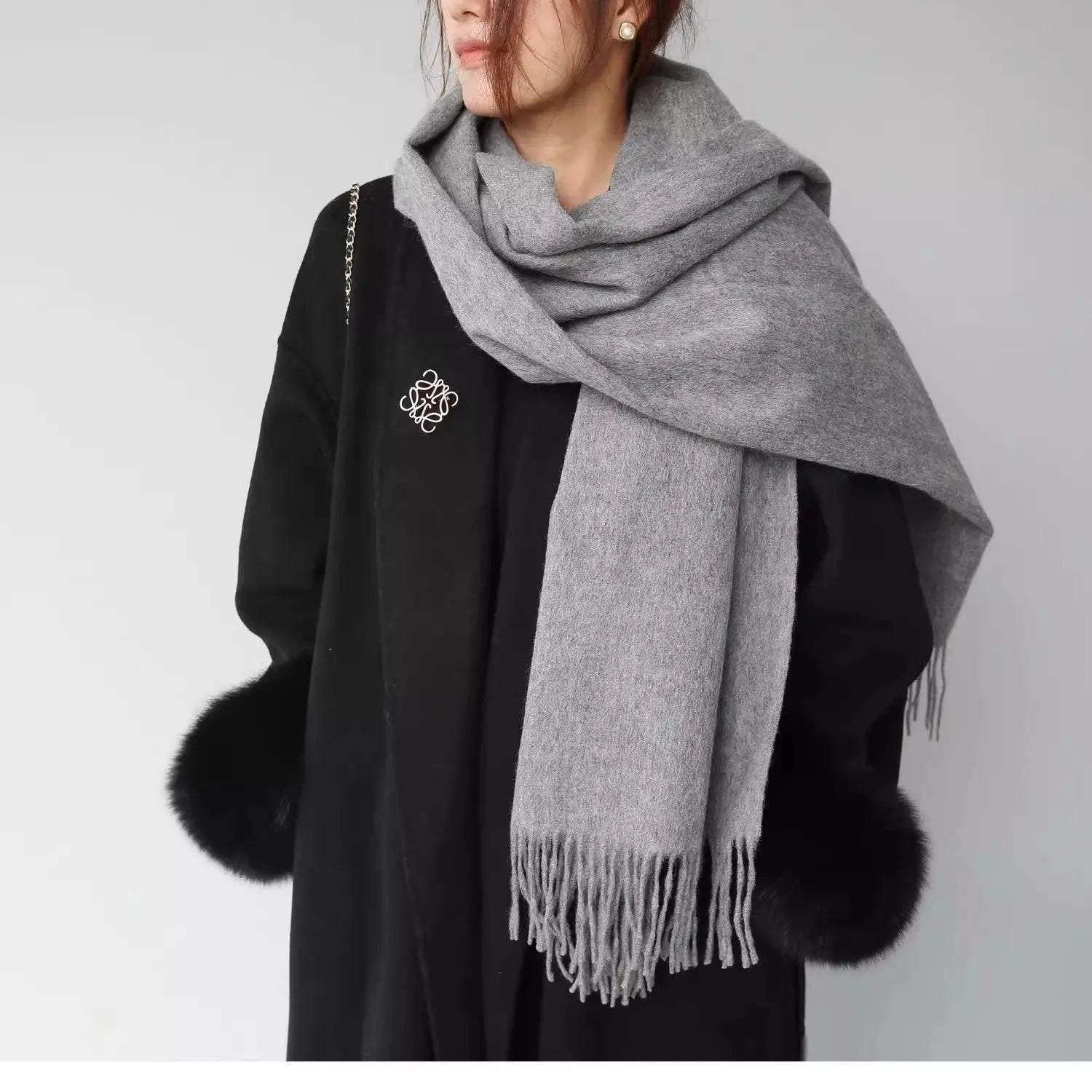 Men's Solid Neck Gaiter - Extra Thick Cold Weather Protection - Peak Store Co.